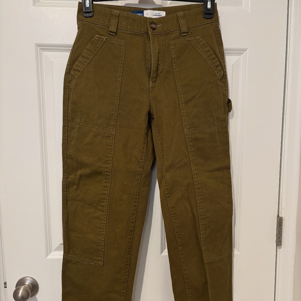 Old Navy Women's High Rise Carpenter Pants